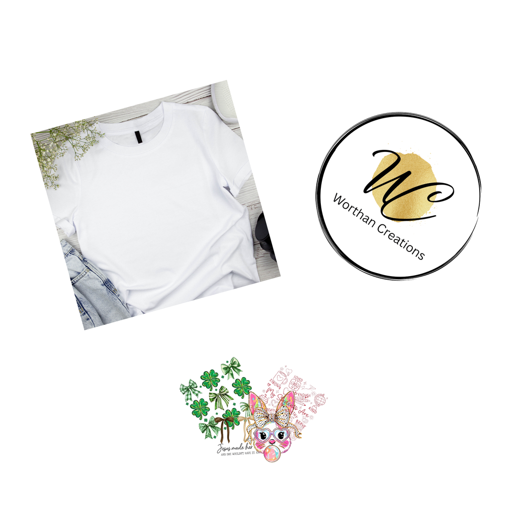 Crafter Essentials Bundle | DTF Transfers & Custom Craft Shirt Worthan Creations
