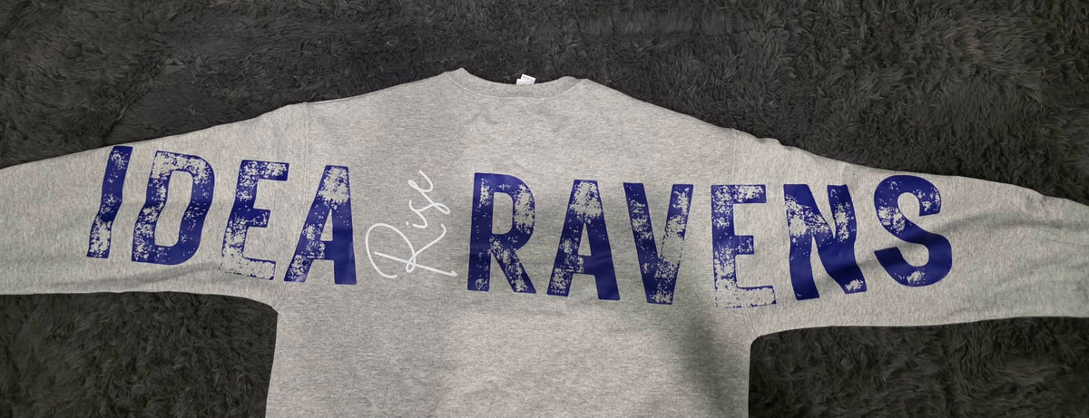 Personalized Adult Oversized Back Text Sweatshirt– Custom Shoulder-to-Shoulder Lettering Sweatshirt