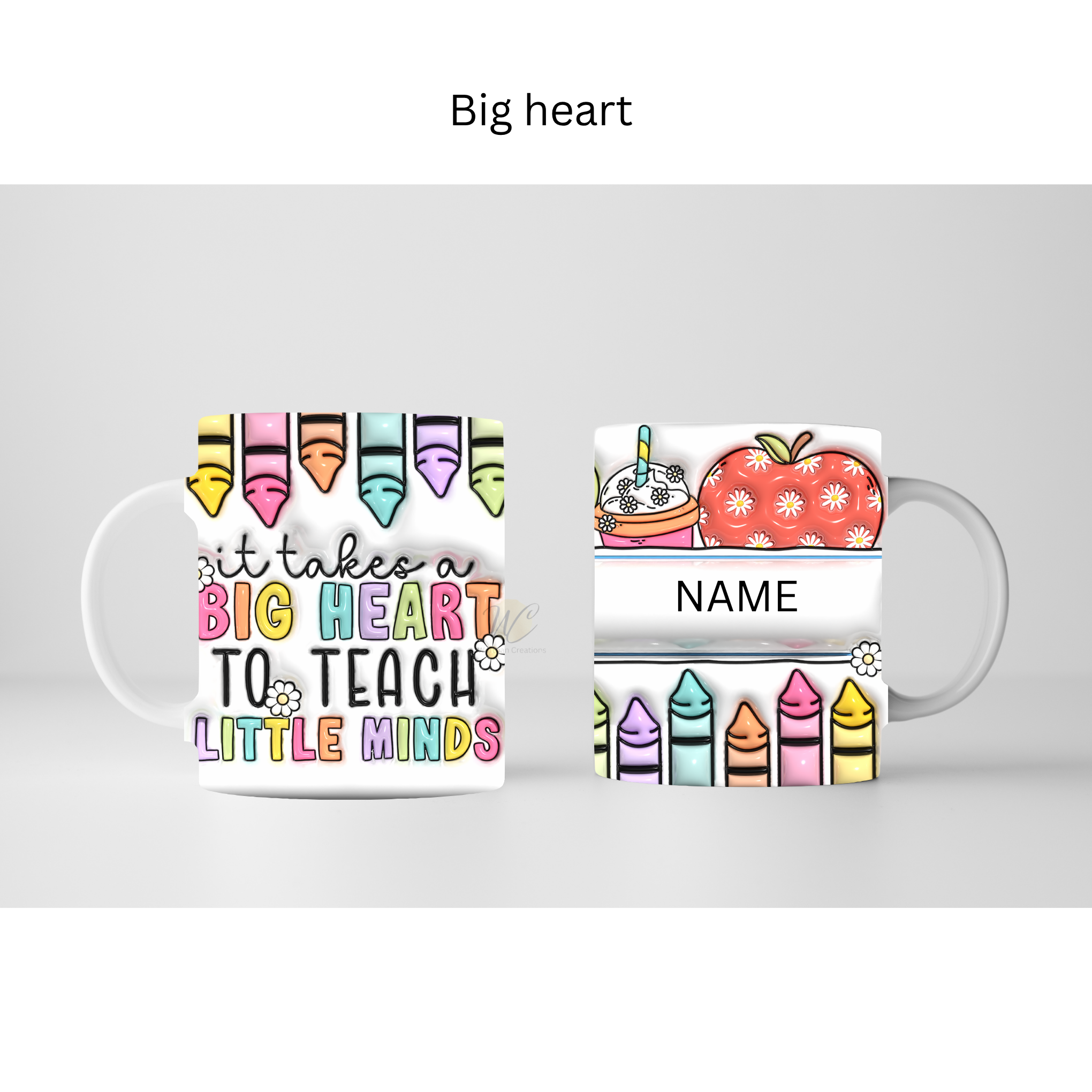 Personalized Teacher Mug 11oz | Custom Teacher Appreciation Gift | End of Year Teacher Gift | Cute Teacher Coffee Mug