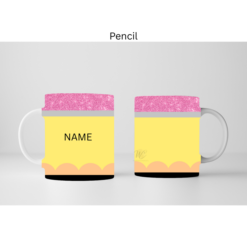 Personalized Teacher Mug 11oz | Custom Teacher Appreciation Gift | End of Year Teacher Gift | Cute Teacher Coffee Mug