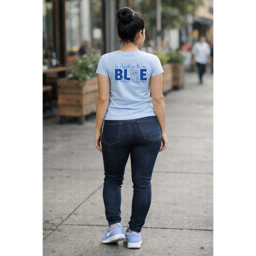 Autism Awareness Shirt – “In April We Wear Blue” T-Shirt | Autism Acceptance Tee | Support Neurodiversity Apparel
