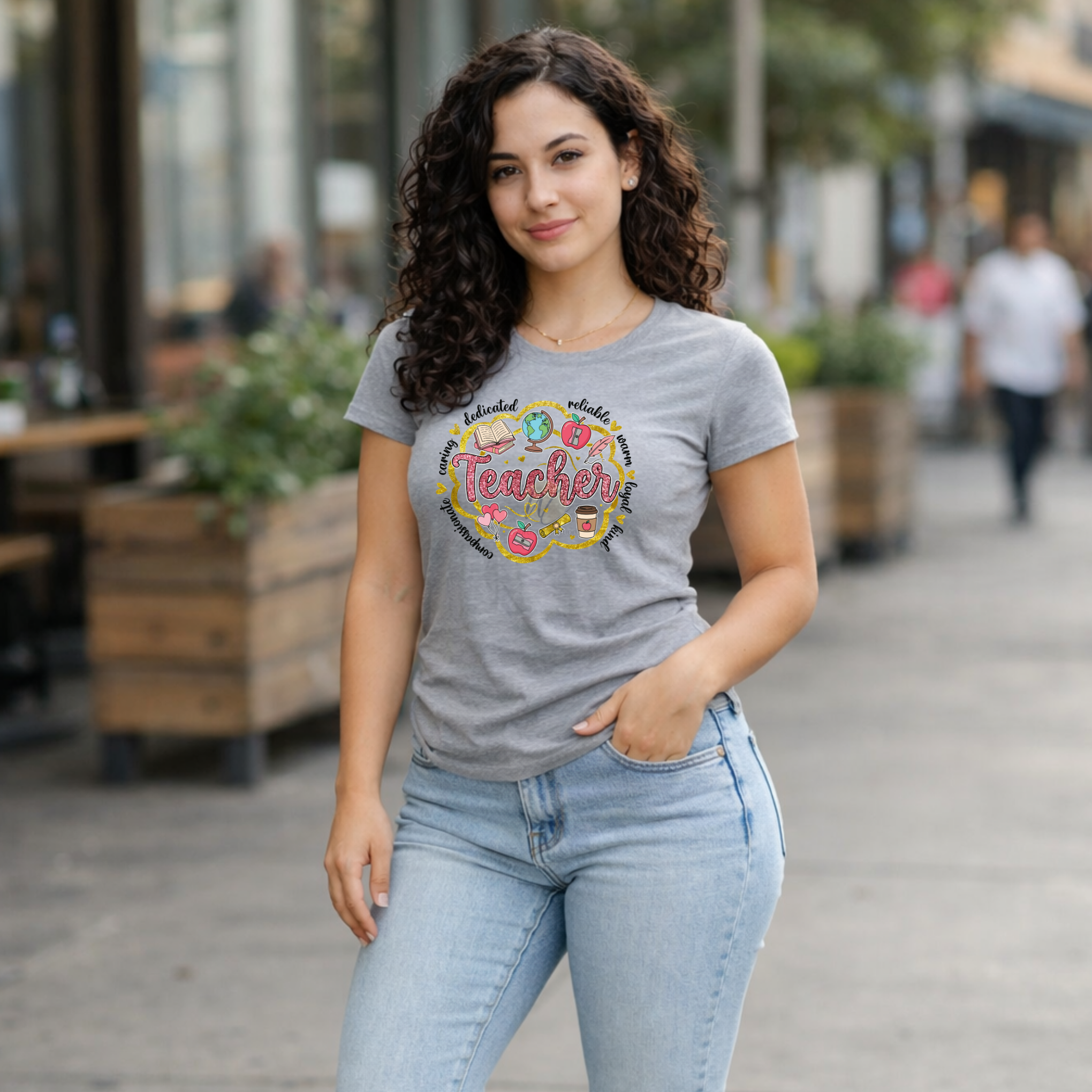 Teacher Appreciation T-Shirt | Custom Teacher Shirt | Personalized Teacher Gift | End of Year Teacher Tee | Back to School Gift Idea