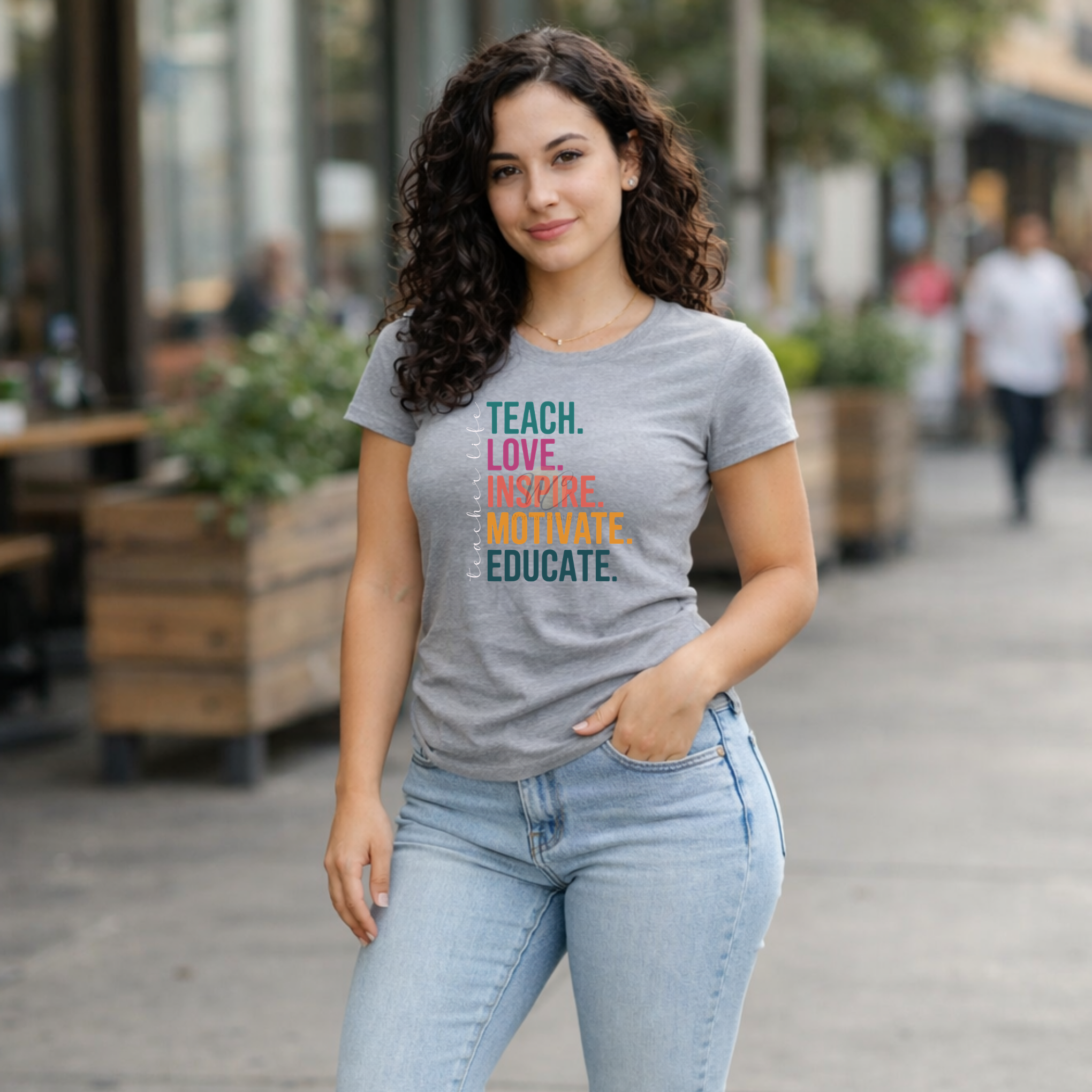 Teacher Appreciation T-Shirt | Custom Teacher Shirt | Personalized Teacher Gift | End of Year Teacher Tee | Back to School Gift Idea