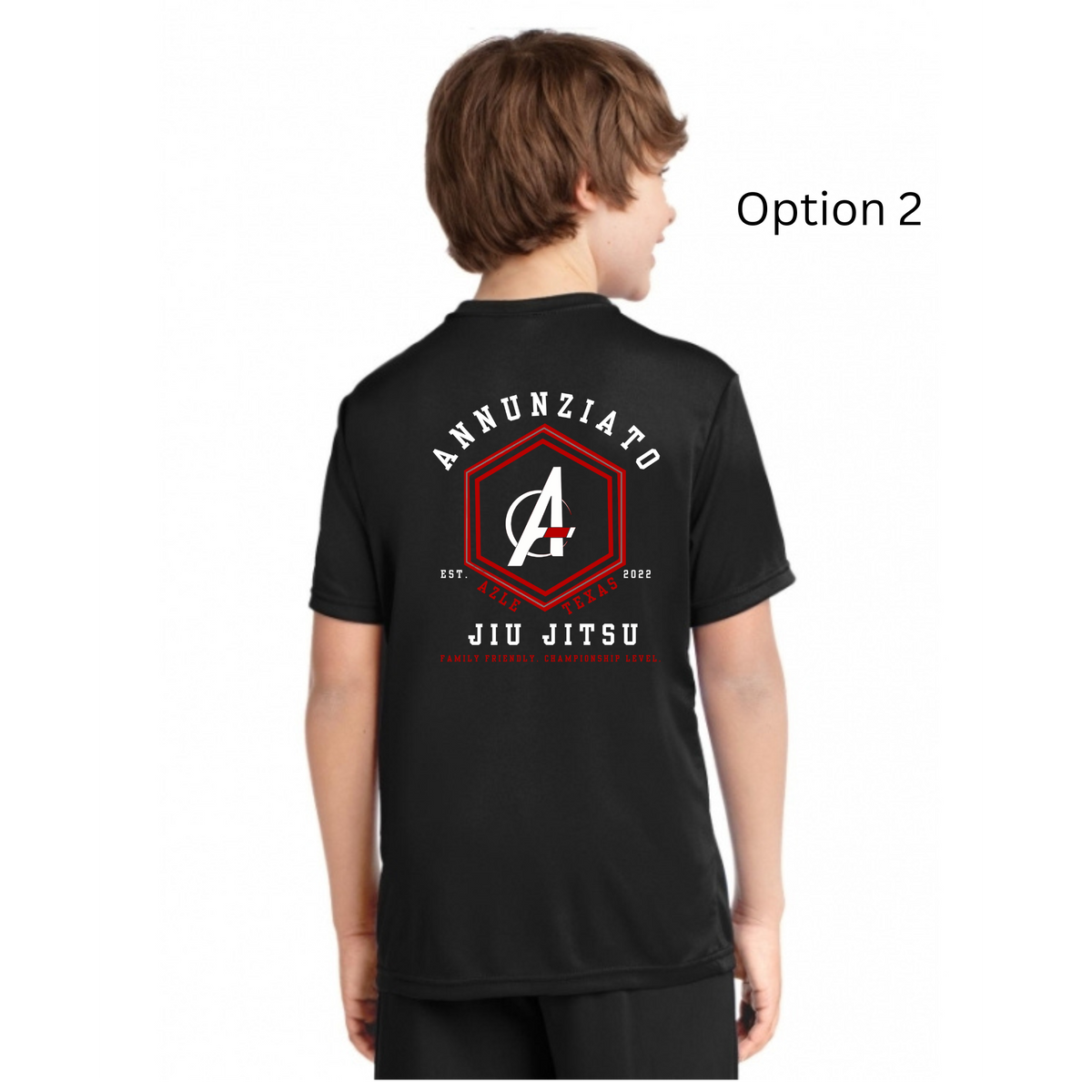 Annunziato Youth performance T-shirt